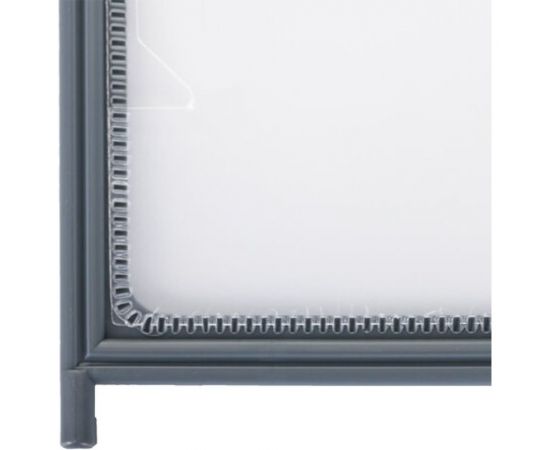 Панель для демосистем BRAUBERG А4, с табулятором, серая рамка 231233 – изображение 4