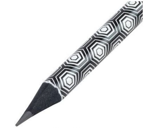 Чернографитный карандаш BRAUBERG GRAPHIC 1 шт, HB, корпус ассорти 181763 – изображение 5