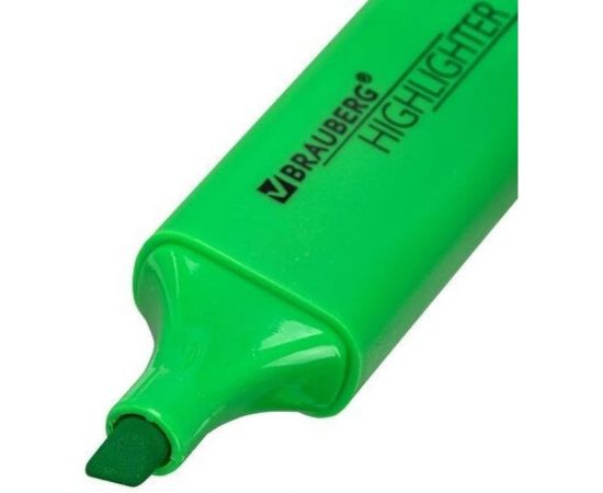 Текстовыделитель BRAUBERG ORIGINAL NEON зеленый, линия 1-5 мм 152212 – изображение 5