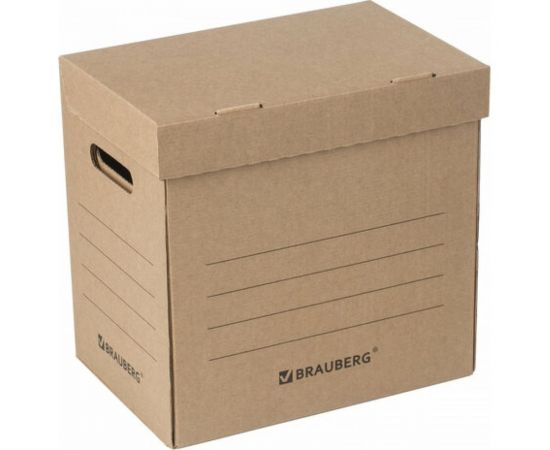 Архивный короб BRAUBERG Делопроизводство 325х235х325мм 129999 – изображение 6