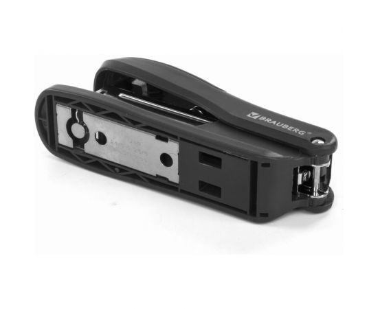 Степлер BRAUBERG SX-39 №24/6 26/6 до 25 листов, черный 228590 – изображение 8