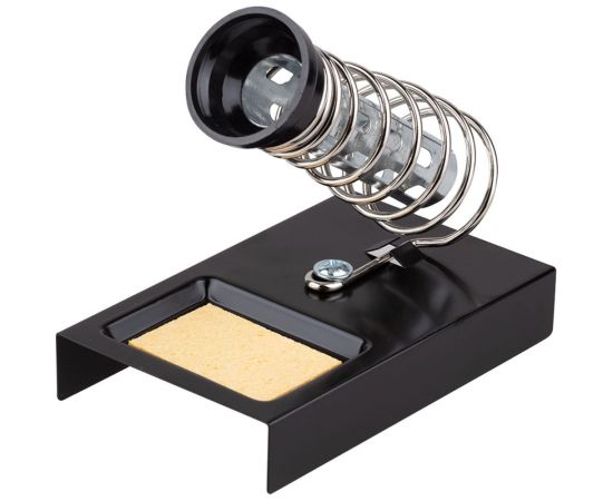 Набор для пайки: паяльник импульсный 30/70Вт, оловоотсос, подставка, припой REXANT ZD-303-A 12-0164 – изображение 8