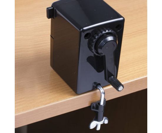 Механическая точилка BRAUBERG Black Jack металлический механизм, цвет черный 222516 – изображение 9