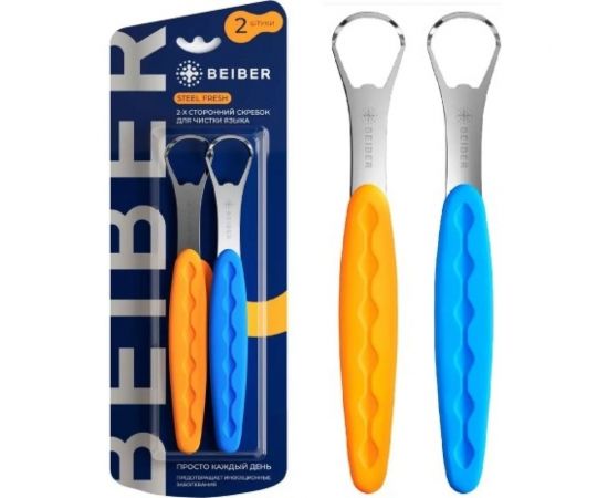 Набор скребков для языка BEIBER 2 шт Tongue_cleaner(2) 