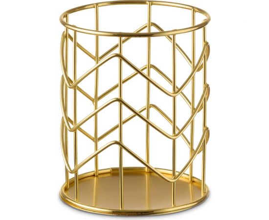 Металлический органайзер для канцелярии, кистей BIRD HOUSE J0073 