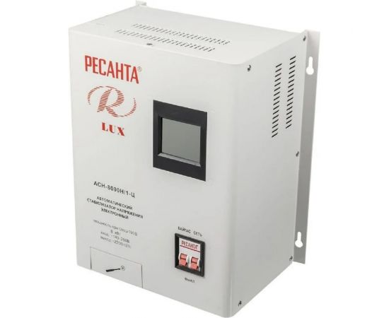 Стабилизатор напряжения Ресанта АСН 8000 Н/1-Ц Lux 63/6/17 