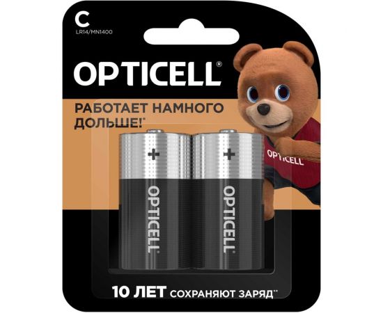 Батарейки OPTICELL С 2шт 5051004 