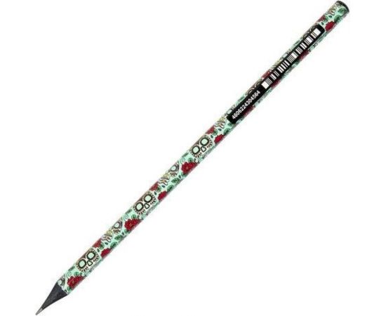 Чернографитный карандаш BRAUBERG CALAVERAS 1 шт, HB, корпус ассорти 181758 