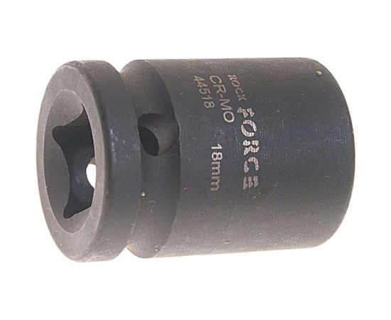 Головка торцевая 6-гранная ударная 18 мм, 1/2"", L=40 мм ROCKFORCE RF-44518 
