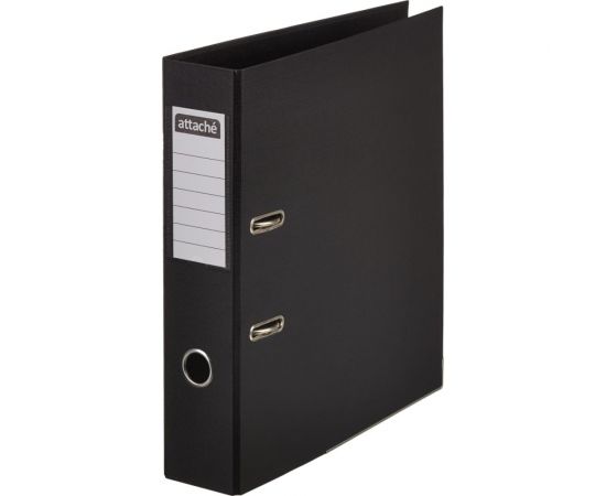 Папка-регистратор Attache А4 75 мм черная 1624727 