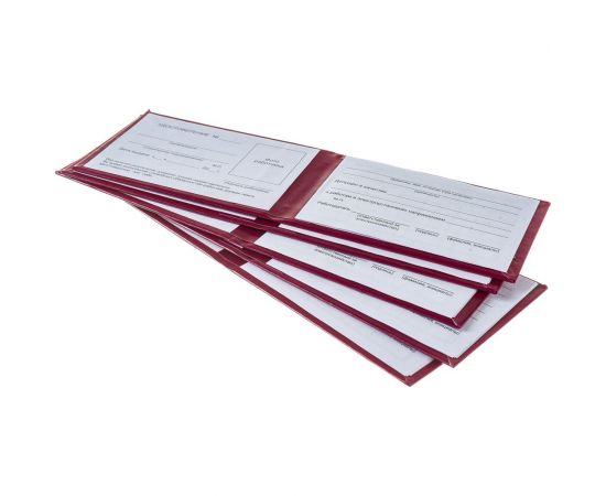 Удостоверение о проверке правил работы в электроустановках Attache обложка твердая, 5 шт 1366738 