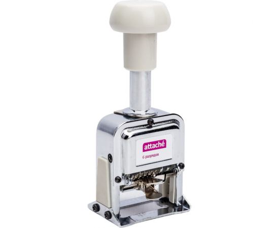 Автоматический нумератор Attache 6-и разрядный 4,8мм 546039 