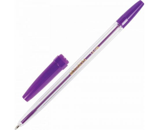 Прозрачные шариковые ручки BRAUBERG Line НАБОР 10 шт, узел 1 мм, линия письма 0,5 мм, 141874 – изображение 15