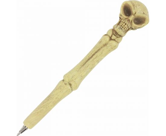 Фигурная ручка BRAUBERG ЧЕРЕПА-2, синяя, 4 дизайна письма 0.5 мм, дисплей 142774 – изображение 2