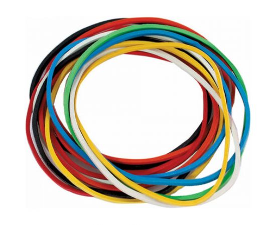 Банковские универсальные резинки BRAUBERG диаметр 40 мм, цветные, натуральный каучук 440164 – изображение 2