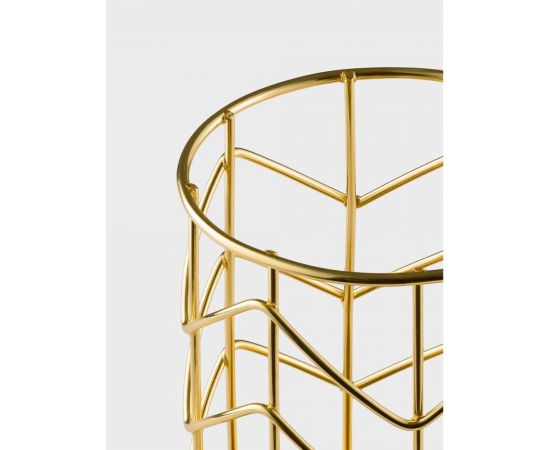 Металлический органайзер для канцелярии, кистей BIRD HOUSE J0073 – изображение 2