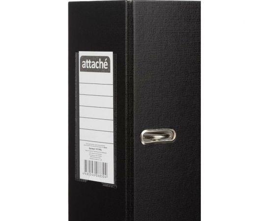 Папка-регистратор с арочным механизмом Attache Selection Экономи 90 мм, черная 1017492 – изображение 2