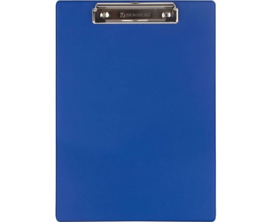 Доска-планшет BRAUBERG NUMBER ONE с прижимом А4 228х318 мм, картон/ПВХ, синяя, 232217 – изображение 2