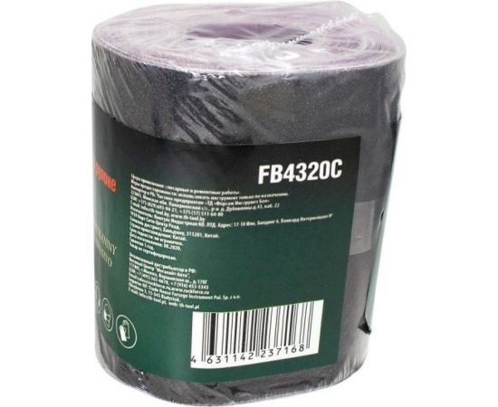 Бумага наждачная на тканевой основе в рулоне 100 мм, 10 м, P320 Rockforce RF-FB4320C – изображение 2