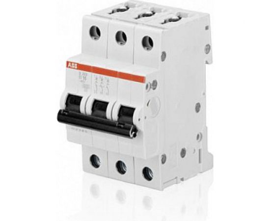 Автоматический выключатель ABB S203 3P 25А 6kA 2CDS253001R0255 – изображение 2