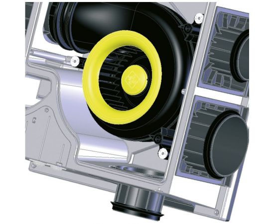 Центральный вентилятор AERECO V4A premium для квартир и домов, до 4 помещений V4A336 – изображение 2