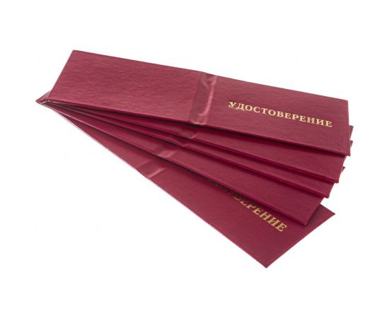 Удостоверение о проверке правил работы в электроустановках Attache обложка твердая, 5 шт 1366738 – изображение 2