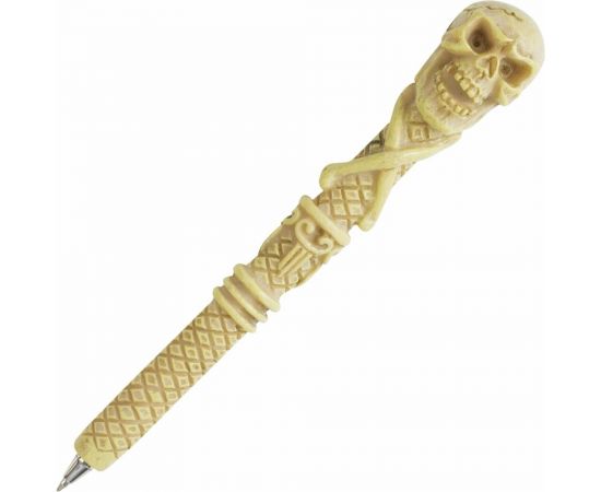 Фигурная ручка BRAUBERG ЧЕРЕПА-2, синяя, 4 дизайна письма 0.5 мм, дисплей 142774 – изображение 3