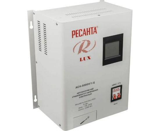 Стабилизатор напряжения Ресанта АСН 8000 Н/1-Ц Lux 63/6/17 – изображение 3