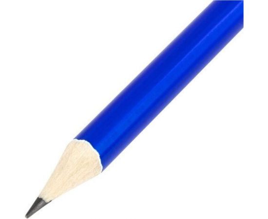 Чернографитный карандаш BRAUBERG COSMIC 1 шт, HB, корпус синий 181766 – изображение 3