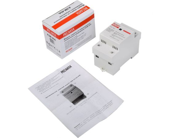 Блок защиты от повышенного напряжения 40А Ресанта 61/22/28 – изображение 4