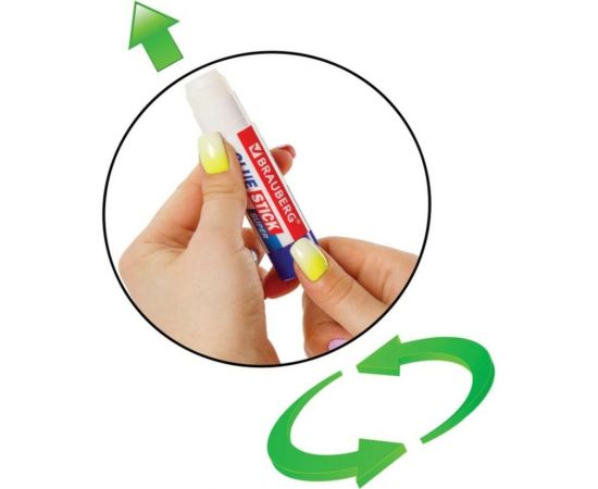 Клей-карандаш BRAUBERG SUPER 36 г, Южная Корея 229543 – изображение 4