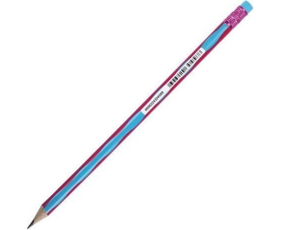 Чернографитный карандаш BRAUBERG MIX 1 шт, HB, с ластиком, корпус ассорти 181760 – изображение 4