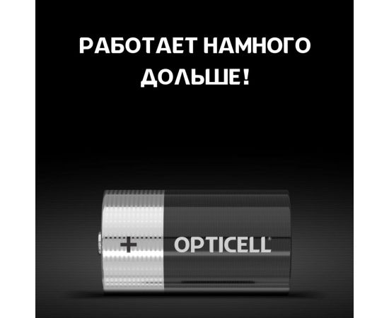 Батарейки OPTICELL D 2шт 5051005 – изображение 4