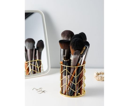 Металлический органайзер для канцелярии, кистей BIRD HOUSE J0073 – изображение 4