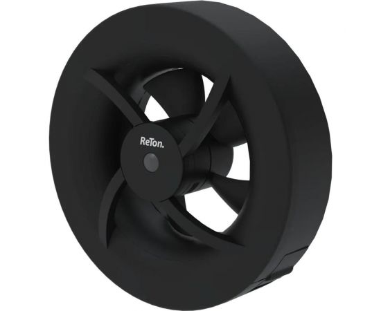 Вытяжной вентилятор RETON Seven Black, d100мм, 7 режимов, Швеция 197511 – изображение 5