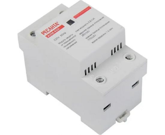 Блок защиты от повышенного напряжения 40А Ресанта 61/22/28 – изображение 5