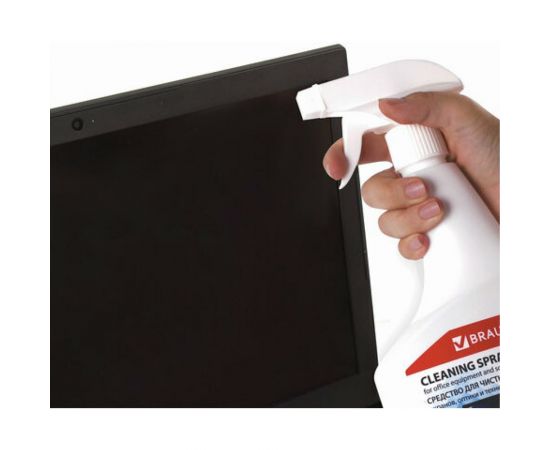 Чистящая жидкость-спрей для экранов и офисной техники BRAUBERG универсальная 500 мл 513288 – изображение 5