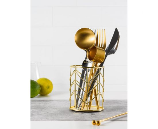 Металлический органайзер для канцелярии, кистей BIRD HOUSE J0073 – изображение 6