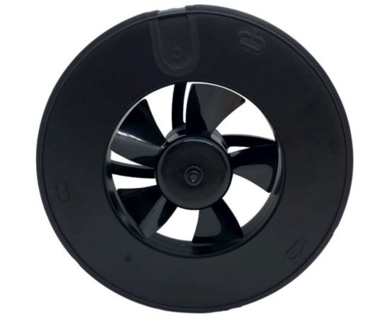 Вытяжной вентилятор RETON Seven Black, d100мм, 7 режимов, Швеция 197511 – изображение 7