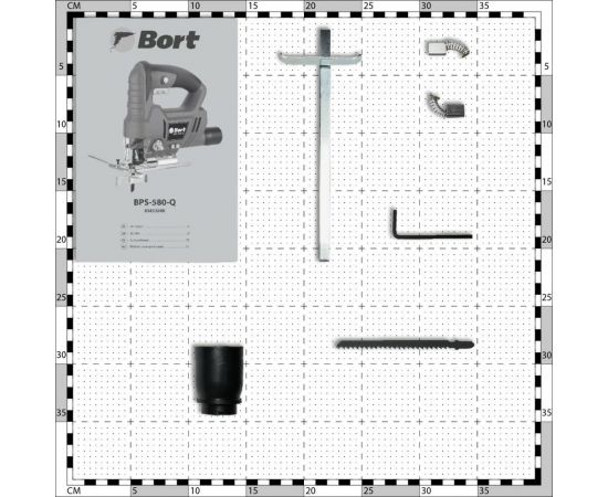 Электрический лобзик BORT BPS-580-Q 93413090 – изображение 9