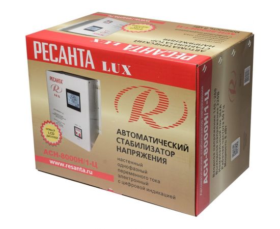 Стабилизатор напряжения Ресанта АСН 8000 Н/1-Ц Lux 63/6/17 – изображение 10