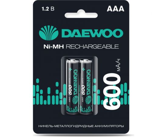 Аккумулятор DAEWOO AAA ( 600mAh) Ni-MH BL-2 5043114 