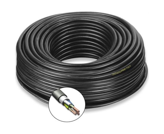 Силовой кабель ПРОВОДНИК ппгнг(a)-frhf 3x4 мм2, 50м OZ100795L50 