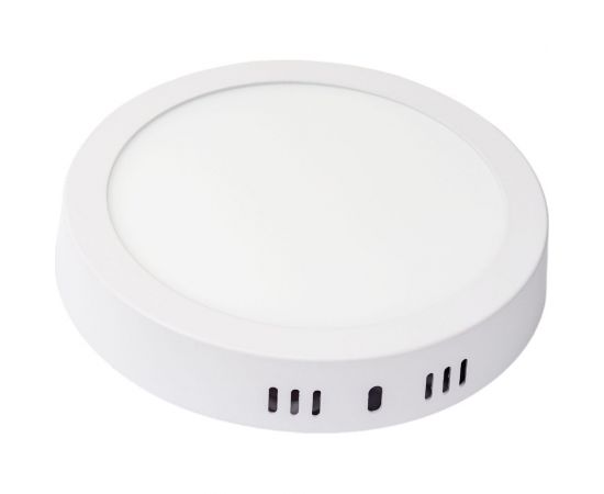 Накладной круглый даунлайт с драйвером Ecola LED downlight 12W 220V 4200K 160x32 DRSV12ELC 