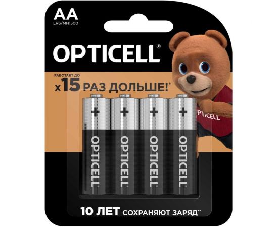 Батарейки OPTICELL AA 4шт 5051001 