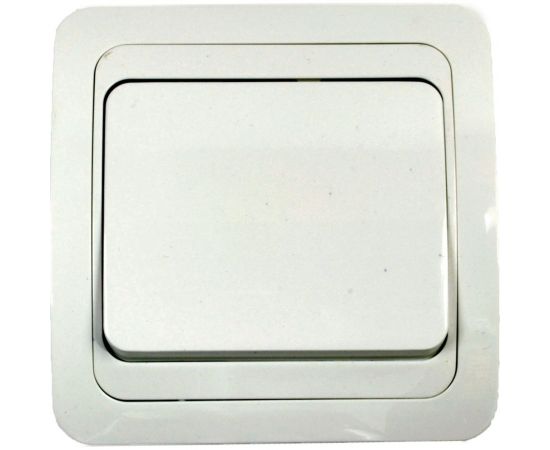 1 клавишный выключатель Econ Мимоза 10А белый 2101 