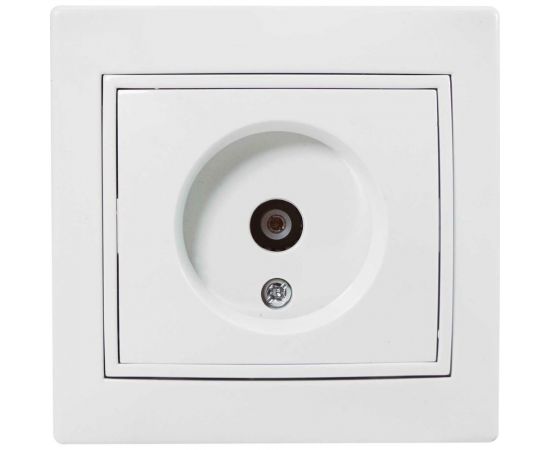 Телевизионная розетка Jilion белый 9533184 