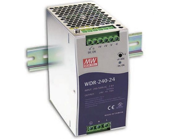 Источник питания Mean Well AC/DC WDR-240-24 240Вт Т00302347 