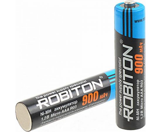Аккумулятор ROBITON 900MHAAA-2 BL2 (2шт) 8796 