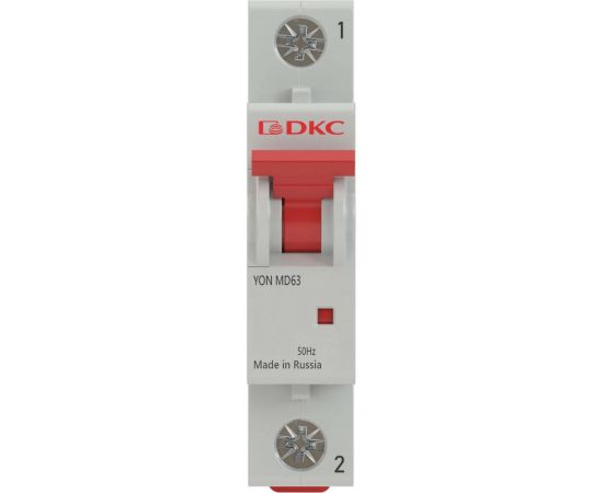 Автоматический модульный выключатель DKC YON MD63 1P 16А C 10kA MD63-1C16-10 
